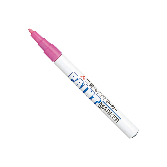 Mitsubishi Pencil Fine Point Paint Marker Peach Pack of 10 Px21.13