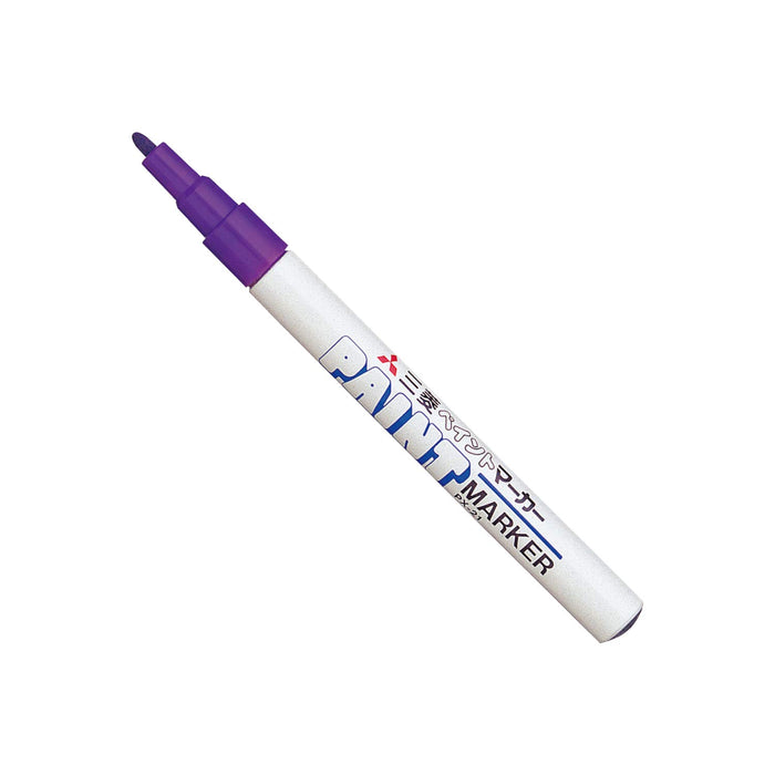 Mitsubishi Pencil Fine Point Purple Paint Marker Set - 10 Pieces