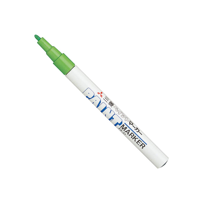 Mitsubishi Pencil Fine Point Yellow Green Paint Marker Pack of 10