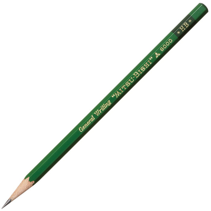 Mitsubishi Pencil K9000Hb Premium Quality HB Pencils Pack of 12