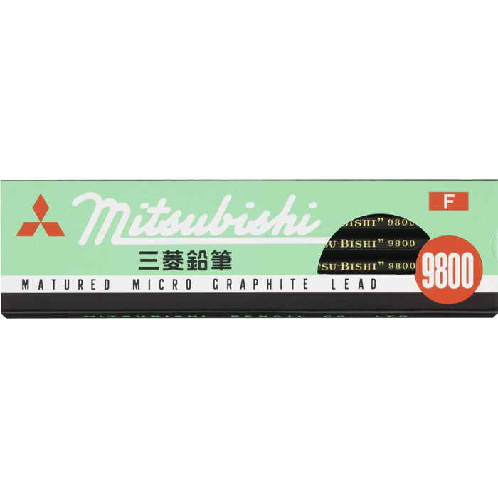 Mitsubishi Pencil 9800 F Pack of 12 Durable Quality Pencils