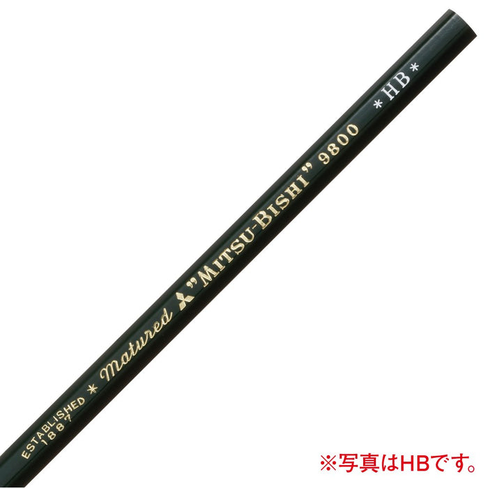 Mitsubishi Pencil H Grade 9800 - Pack of 12 Pencils