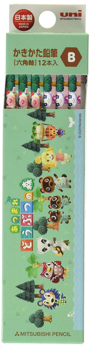 Mitsubishi Pencil Animal Crossing Dms B Box of 12- K5635B