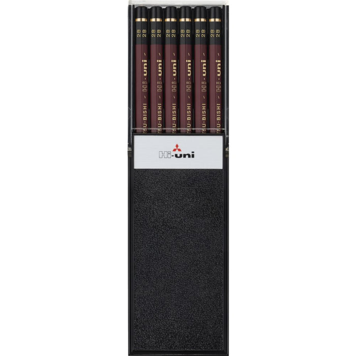 Mitsubishi Pencil High Uni 2B Pencils - Pack of 12