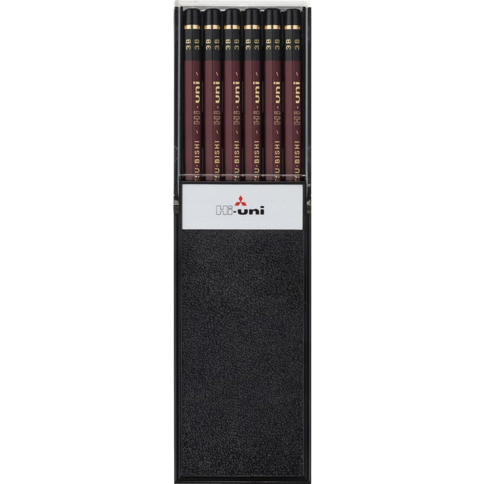 Mitsubishi Pencil High Uni 3B - Pack of 12 Premium Quality Pencils