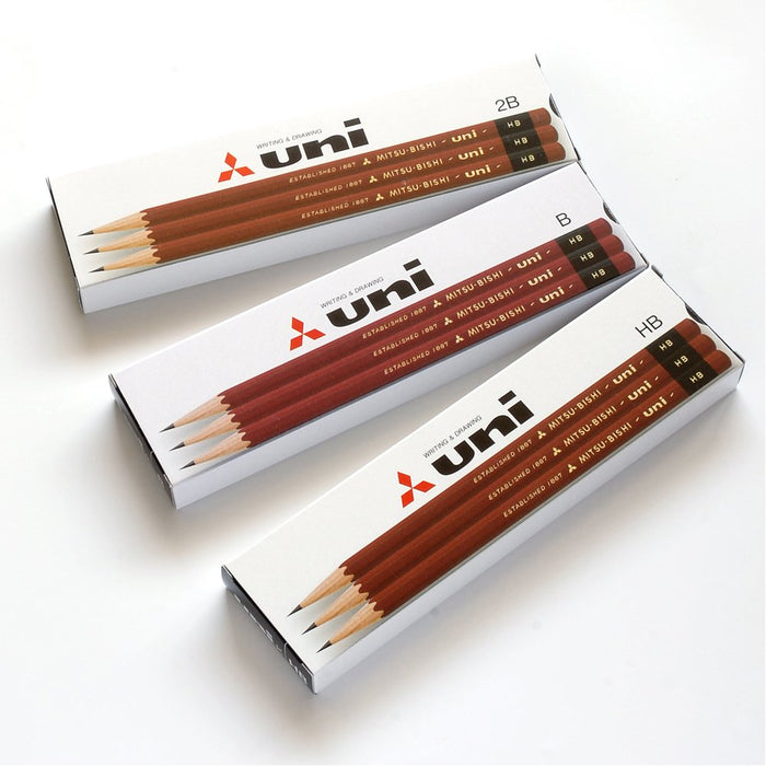 Mitsubishi Pencil Uni KB Pack of 12 in Paper Box