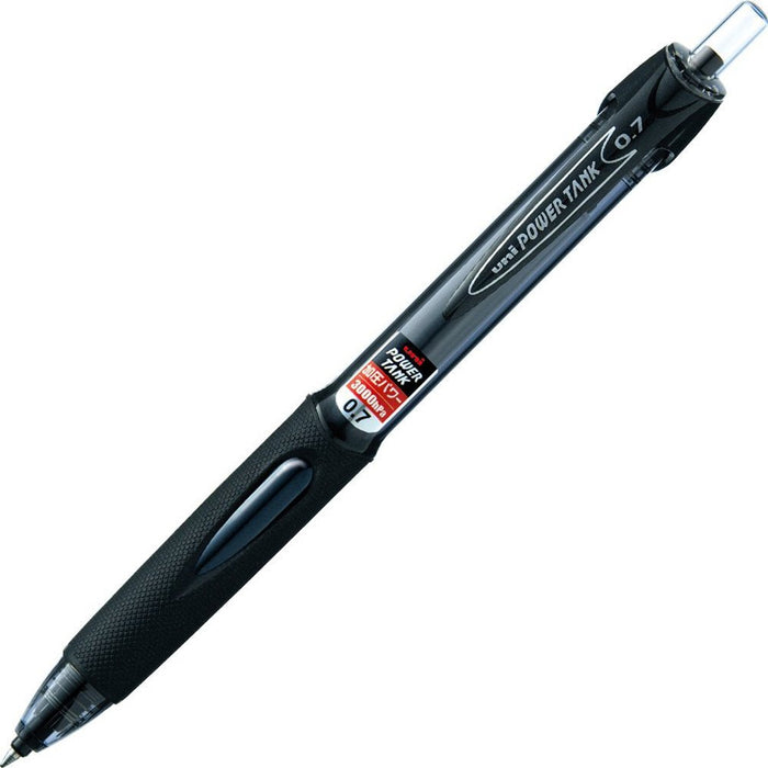 Mitsubishi Pencil Power Tank Ballpoint Pen 0.7 Point Sn200Pt07.24 Black 10 Pieces