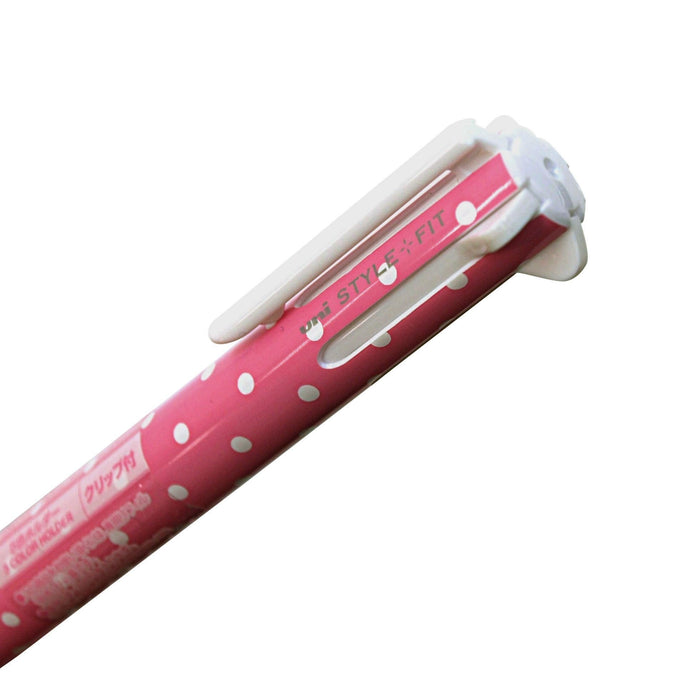 Mitsubishi Pencil - Style Fit 5-Color Holder Dot Pink Model Ue5H258D.13