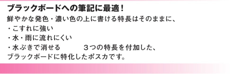 三菱鉛筆中尖綠色水性Posca筆10支PCE2005M1P.6