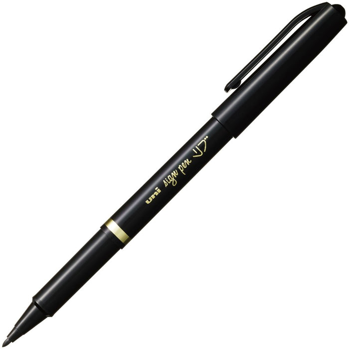 Mitsubishi Pencil Myt7.24 Black Water-Based Fine Point Pen 10-Pack