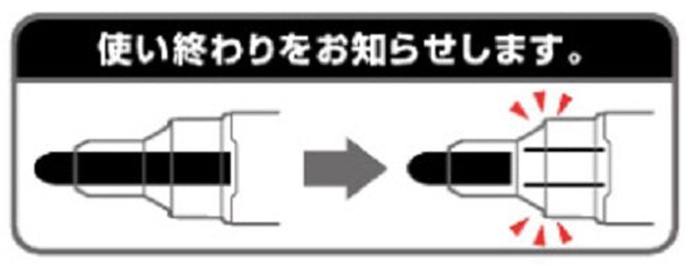 三菱铅笔 中号蓝色白板笔 圆芯 Pwb1204M 5 支装