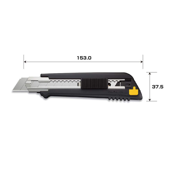 Olfa Mz-Al Auto-Lock 168B Large Cutter Silver