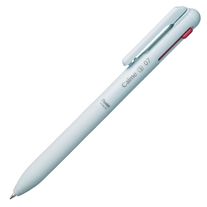 Pentel Calme 3-Color 0.7mm Ballpoint Pen in Light Blue