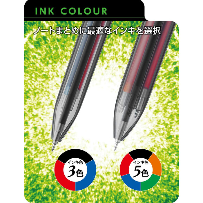 Pentel Black Edition I Plus 5-Color Ballpoint Pen BGH5MBR4