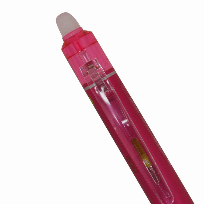 Pilot Pentel Frixon Ball Knock 0.5mm Pink Ballpoint Pen - LFBK-23EFP