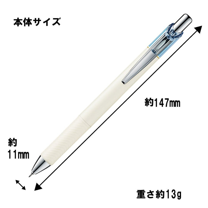 Pentel Energel Klena 03 蓝色凝胶圆珠笔 5 件套