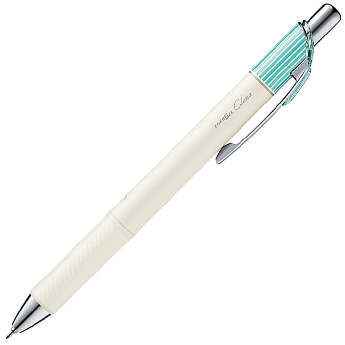 Pentel Energel Kurena 薄荷绿色凝胶圆珠笔 Bln73Lk-A 10 支装