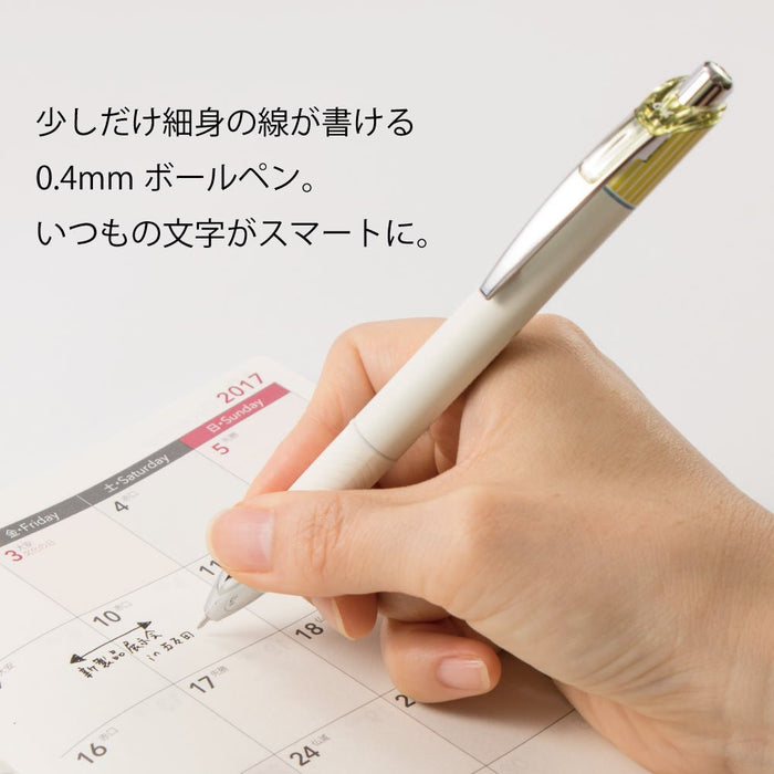 Pentel Energel Kurena Bln74Lg-A 0.4 凝胶圆珠笔 Mimosa Yellow - 10 支装