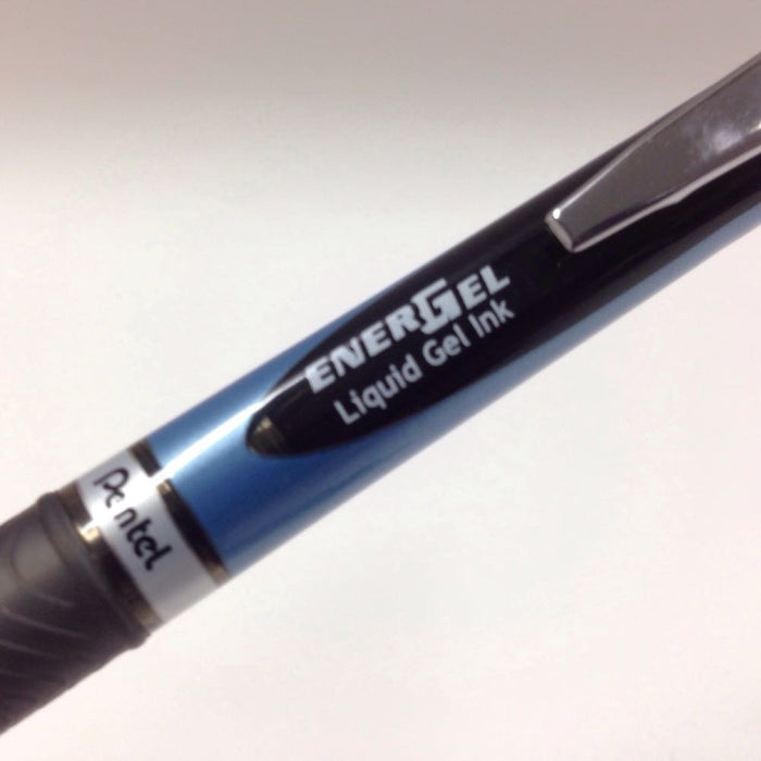 Pentel Energel 凝胶墨水圆珠笔 0.5 黑色 10 支装