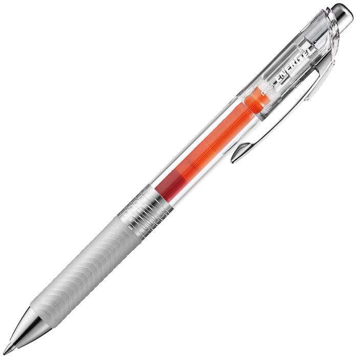 Pentel Energel 0.7 Gel Ink Ballpoint Pens Orange Pack of 10