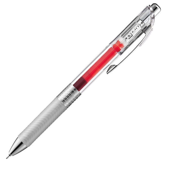 Pentel Energel Infree 红色凝胶墨水圆珠笔 0.4 毫米 5 支装