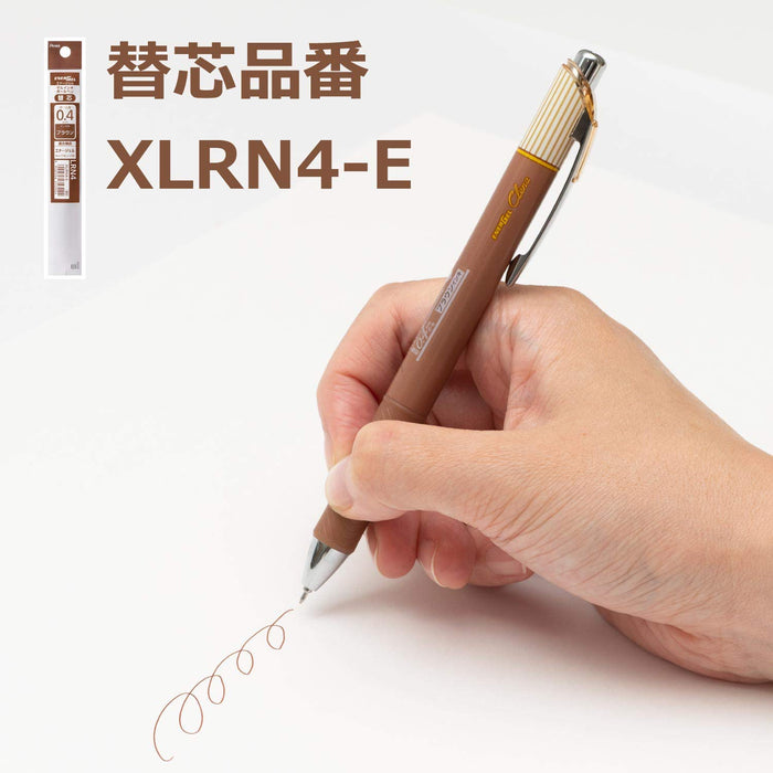 Pentel EnerGel Kurena 04 凝胶墨水圆珠笔 5 支装（棕色）