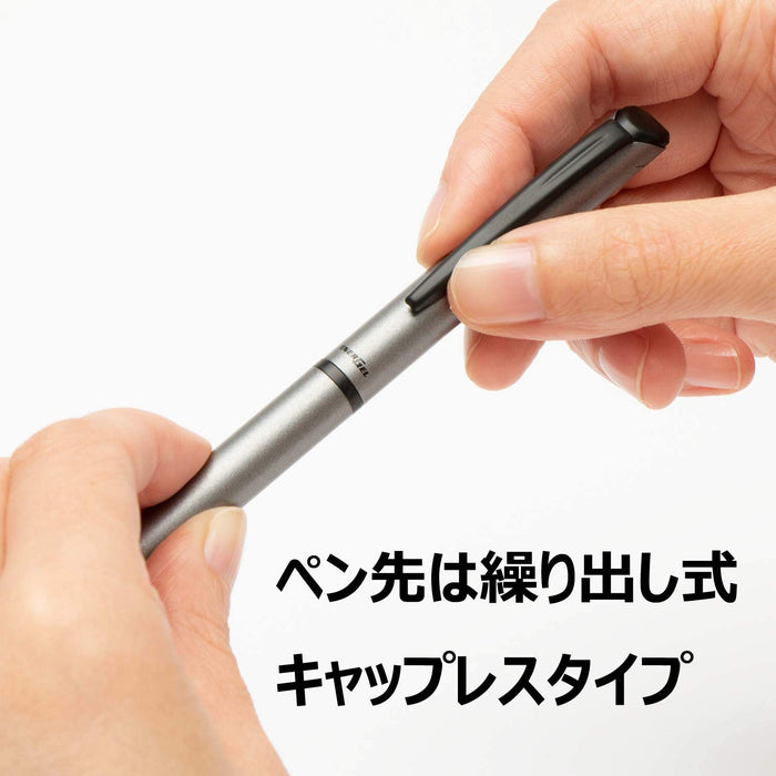 Pentel Energel Philography Limited 圆珠笔凝胶墨水笔 Bln2505N（灰色）