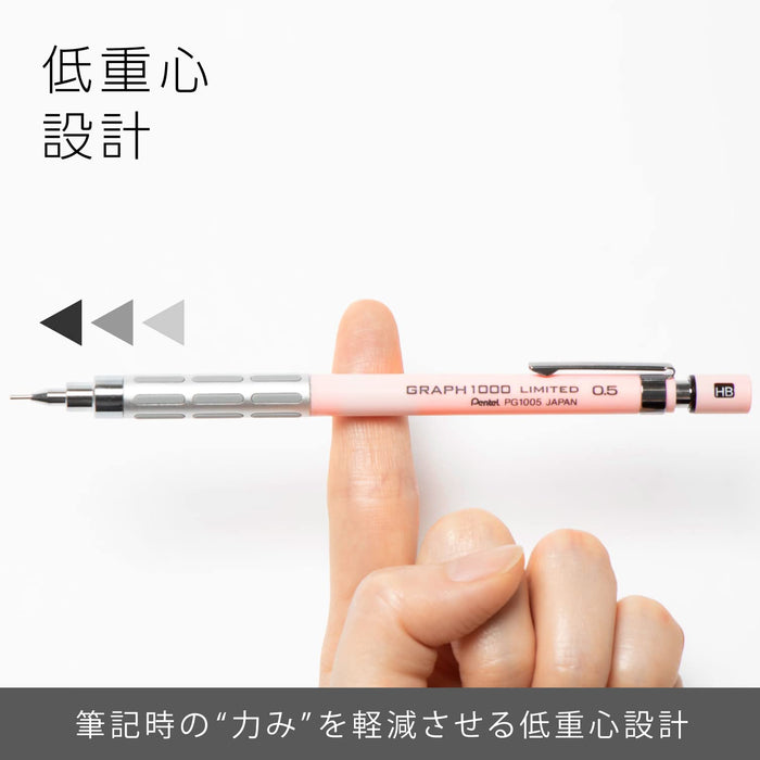 Pentel Graph 1000 Limited Baby Pink Mechanical Pencil 0.5mm