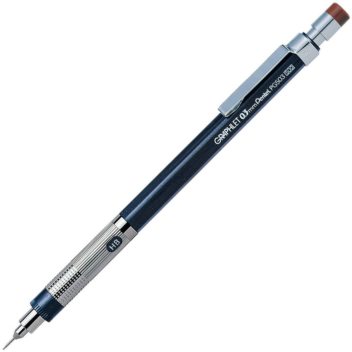 Pentel Graphlet PG503-ED 0.3mm Mechanical Pencil - High Precision Writing Tool