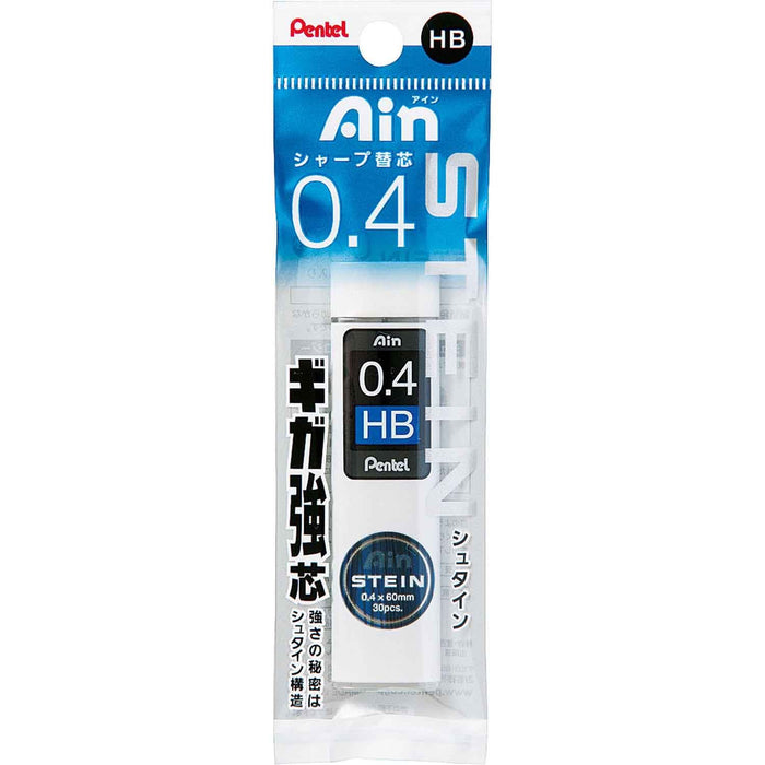 Pentel Ein Stein HB Mechanical Pencil Lead 0.4mm Pack of 5 - XC274-HB