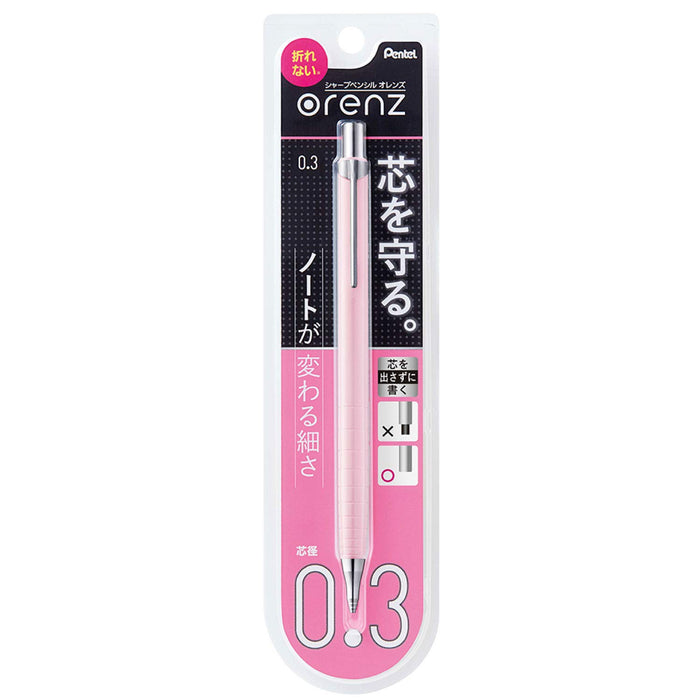 Pentel Orens 03 Pastel Pink Mechanical Pencil - XPP503-P2