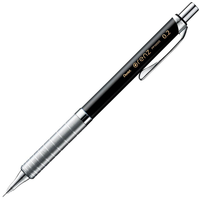 Pentel Orens 金屬握把自動鉛筆 0.2 毫米鉛黑 Xpp1002G-A