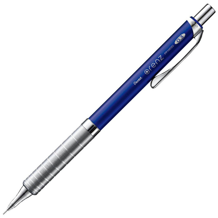 Pentel Orens 金屬握把 0.3 毫米自動鉛筆 XPP1003G-C 海軍軸