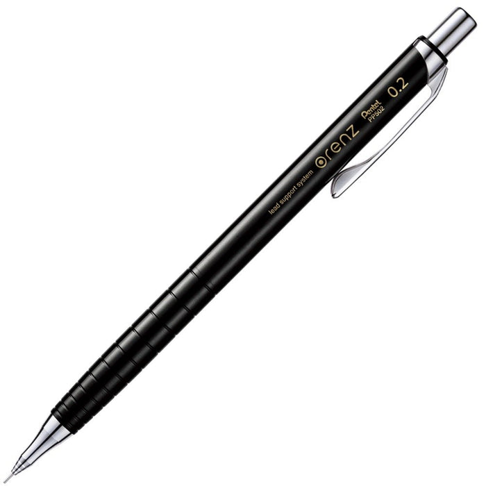 Pentel Orens Xpp502-A 0.2mm Mechanical Pencil in Black Finish