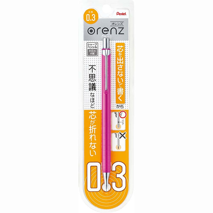 Pentel Orens Xpp503-P 0.3mm Pink Mechanical Pencil by Pentel