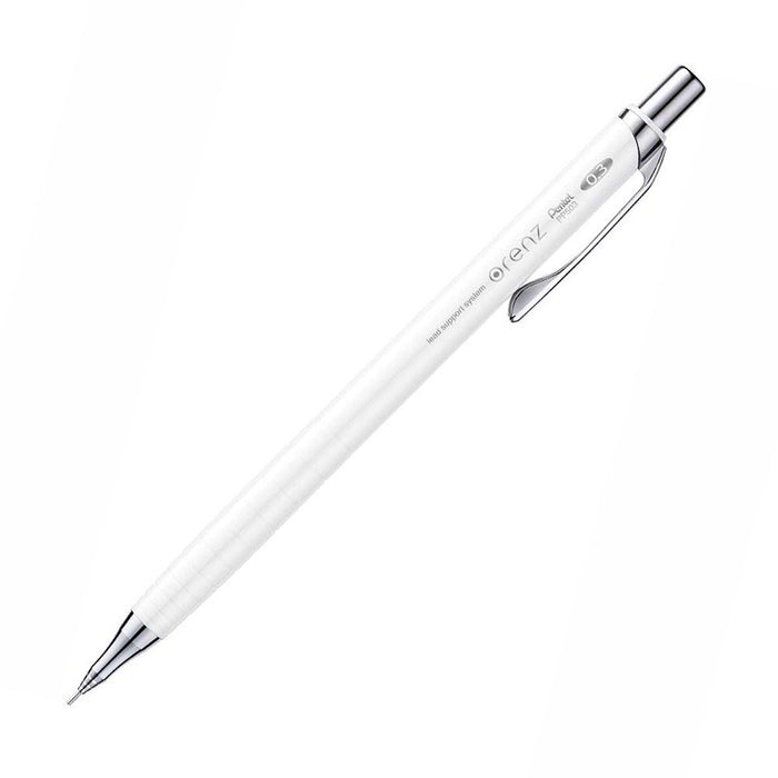 Pentel Orens XPP503-W Mechanical Pencil 0.3mm Tip - White