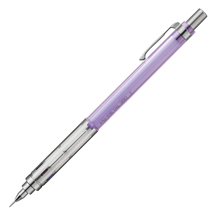 Pentel Pg-Metal350 Mechanical Pencil Limited Clear Purple 0.3mm - Pg313-Lmtv