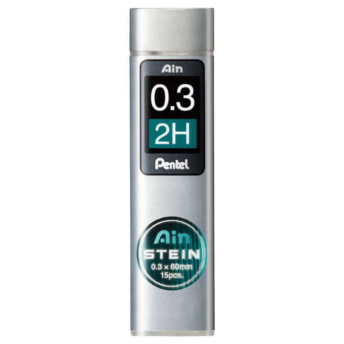 Pentel Ein Stein 0.3 2H Mechanical Pencil Refill - 10 Pieces Pack