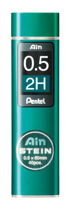 Pentel Stein 0.5 毫米 2H 機械鉛筆筆芯 10 件裝