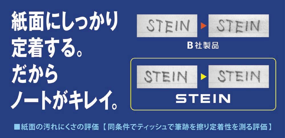 Pentel Stein 0.5 自动铅笔替换芯 3H 铅芯 10 支装