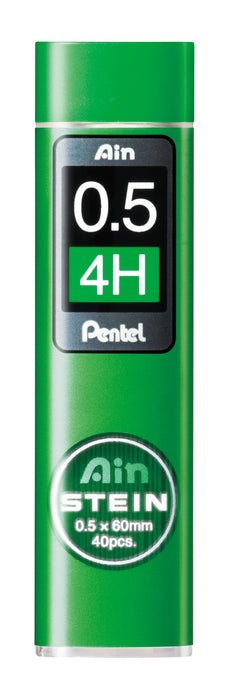 Pentel Stein 自动铅笔替换芯 0.5 毫米 4H 10 支装