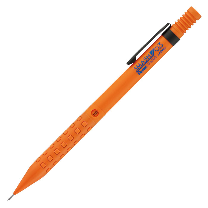 Pentel Smash Limited Edition Mechanical Pencil 0.3mm Vibrant Orange