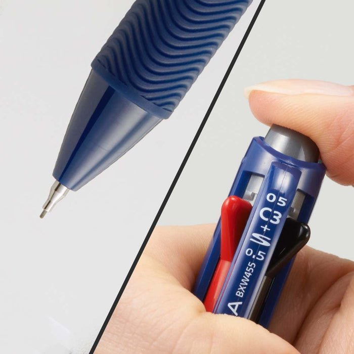 Pentel Vicuna Multifunctional Blue Axis Pen Bxw455C - Versatile Writing Tool