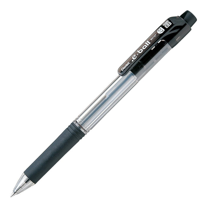 Pentel Dot E Bk127-A Black Oil-Based Ballpoint Pen 0.7 mm Pack of 10