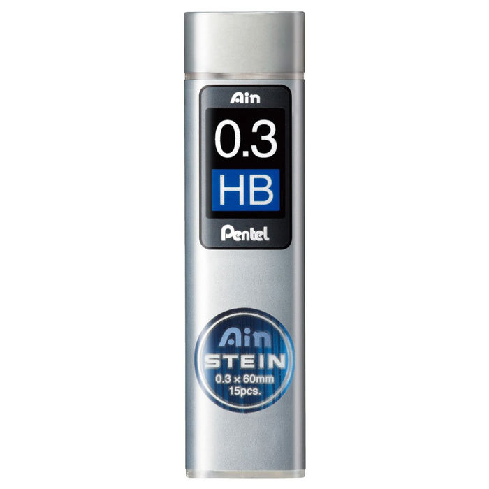 Pentel Sharp 筆芯 0.3 HB Ein Stein C273-HB 10 件裝