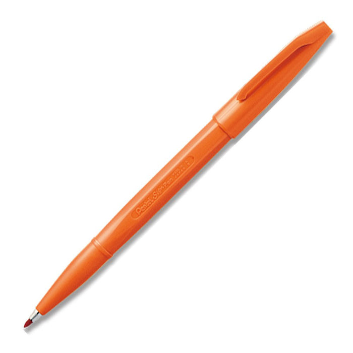 Pentel Orange 签名笔 S520-Fd 水性笔 10 支装