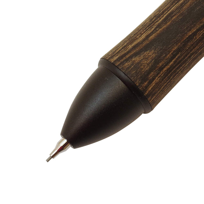 Pilot Dark Brown 4+1 Wood Pen 14.1mm Diameter 148mm Length - Bkhfw2Srdbn