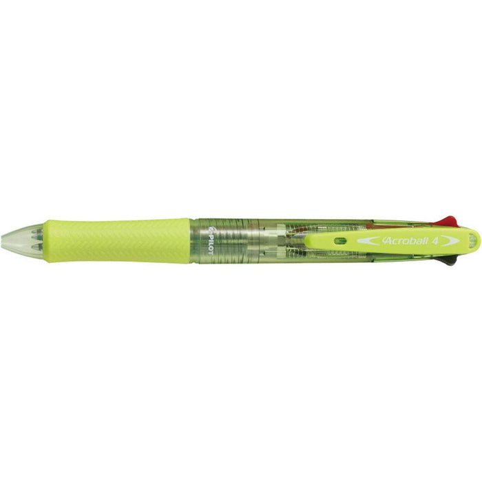 Pilot Acroball 4-Color Ballpoint Pen 0.7mm Clear Soft Green Bkab45Fcsg