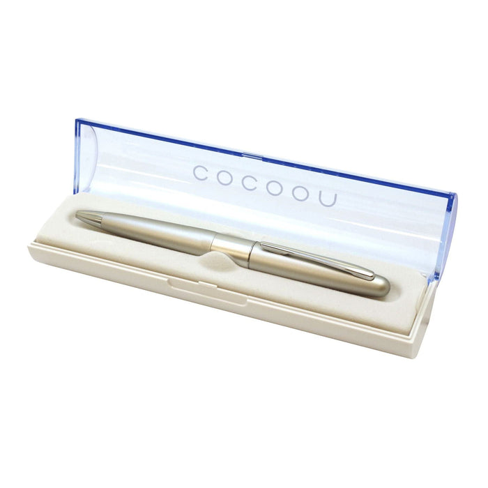 Pilot Cocoon BCO-150R-S Silver Ballpoint Pen by Pilot Brand