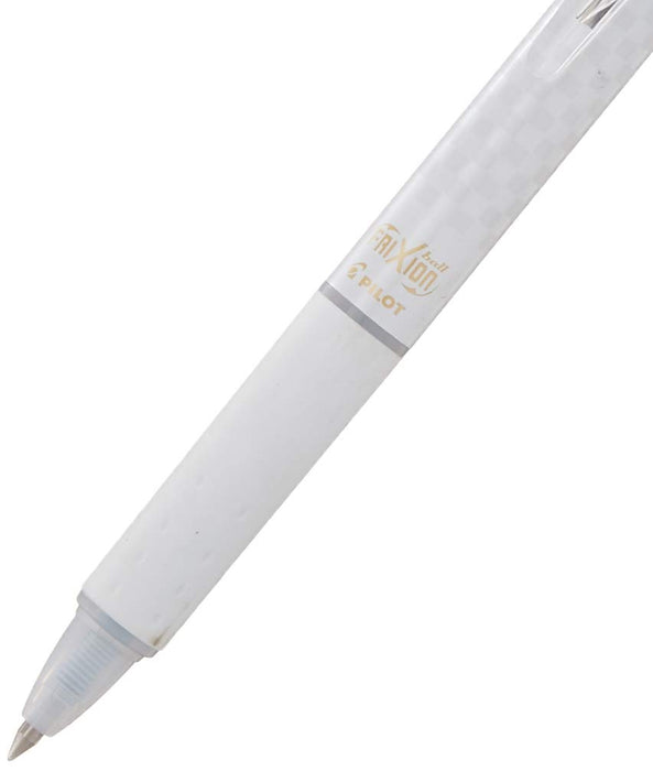 Pilot Frixion Knock Design Series Ballpoint Pen 0.5mm White Plaid (Lfbk23Ef-Dbwb)